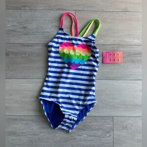 Girls one piece swimsuit size 10